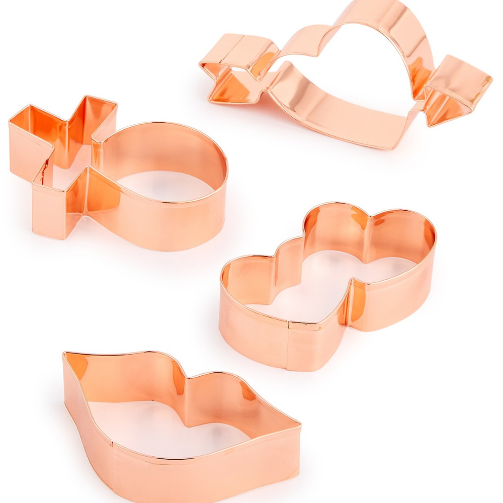 Martha Stewart Set of 4 Cookie Cutters LOVE Themed
